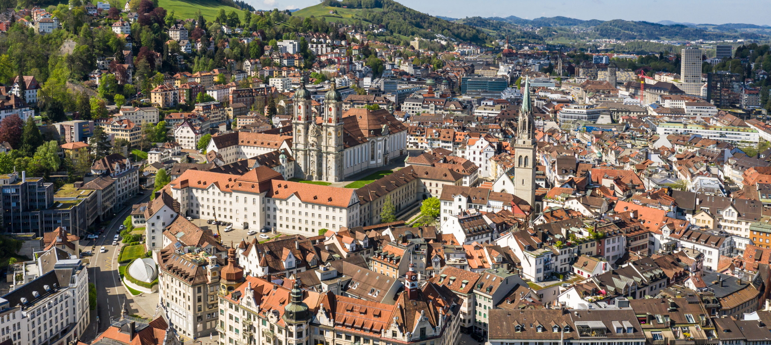 Stadt St.Gallen mit Klosterbezirk